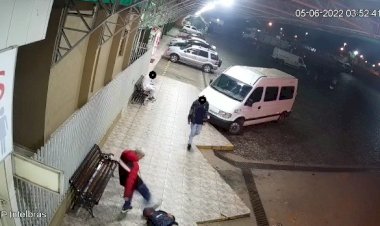 Presa dupla que agrediu e tomou arma de policial em Arapoti