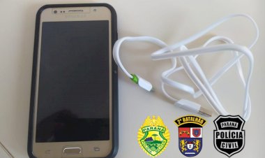 Açao rápida das Policias Civil e Militar recupera Celular furtado e prende LADRÂO