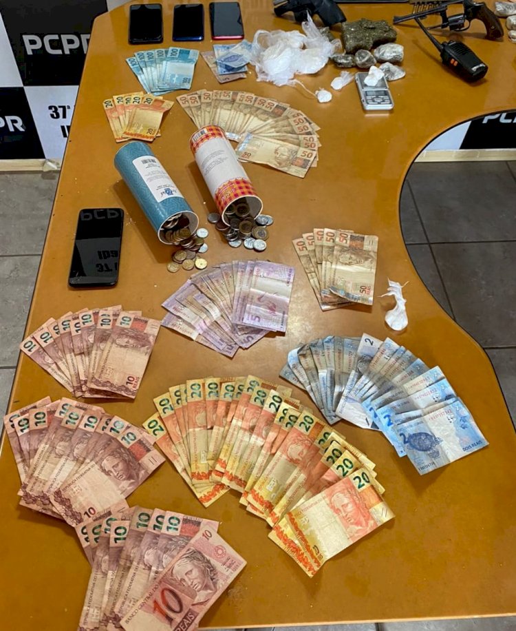 JAPIRA : PM e Policia Civil cumprem mandado de busca e Apreensão