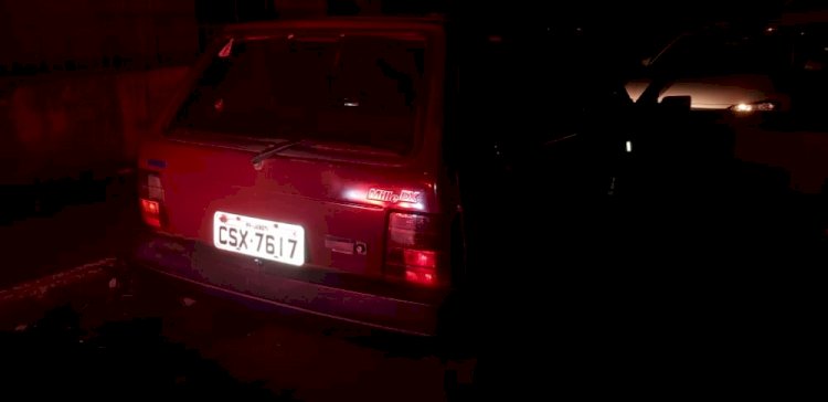 IBAITI : POLÍCIA MILITAR faz perseguição à carro FURTADO