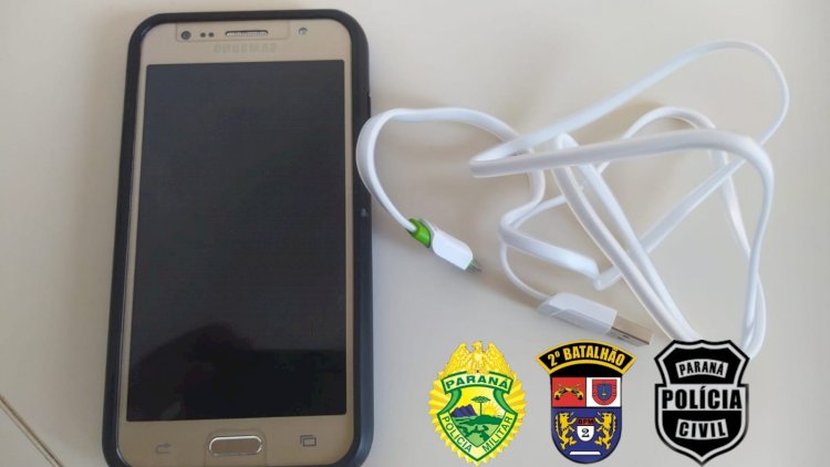 Açao rápida das Policias Civil e Militar recupera Celular furtado e prende LADRÂO