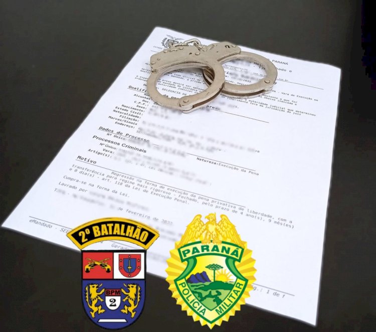 Homem procurado por dois homicídios é preso em operação conjunta em Tomazina